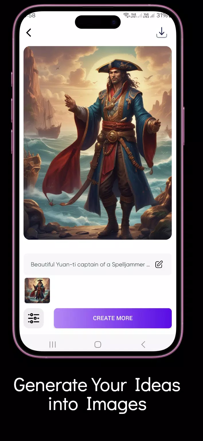 ImageGpt - AI Art Generator 螢幕截圖 2