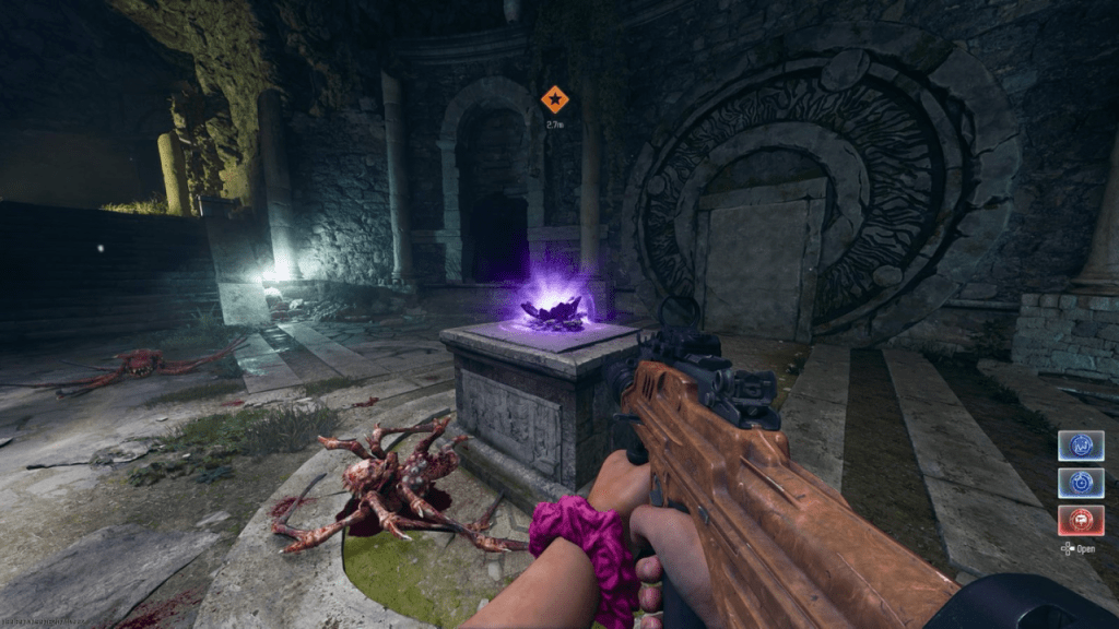 Pack-a-Punch-Maschine im Grab