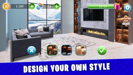 Schermata Makeover Empire: Coin & Design 1