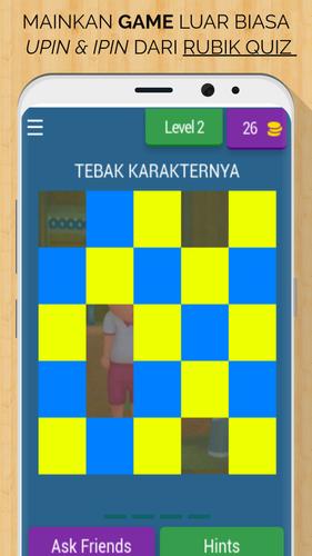 Upin & Ipin Rubik Quiz スクリーンショット 1