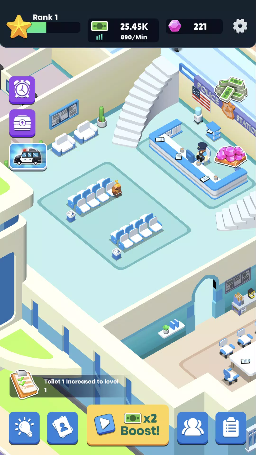 Emergency mission - idle game Ekran Görüntüsü 3