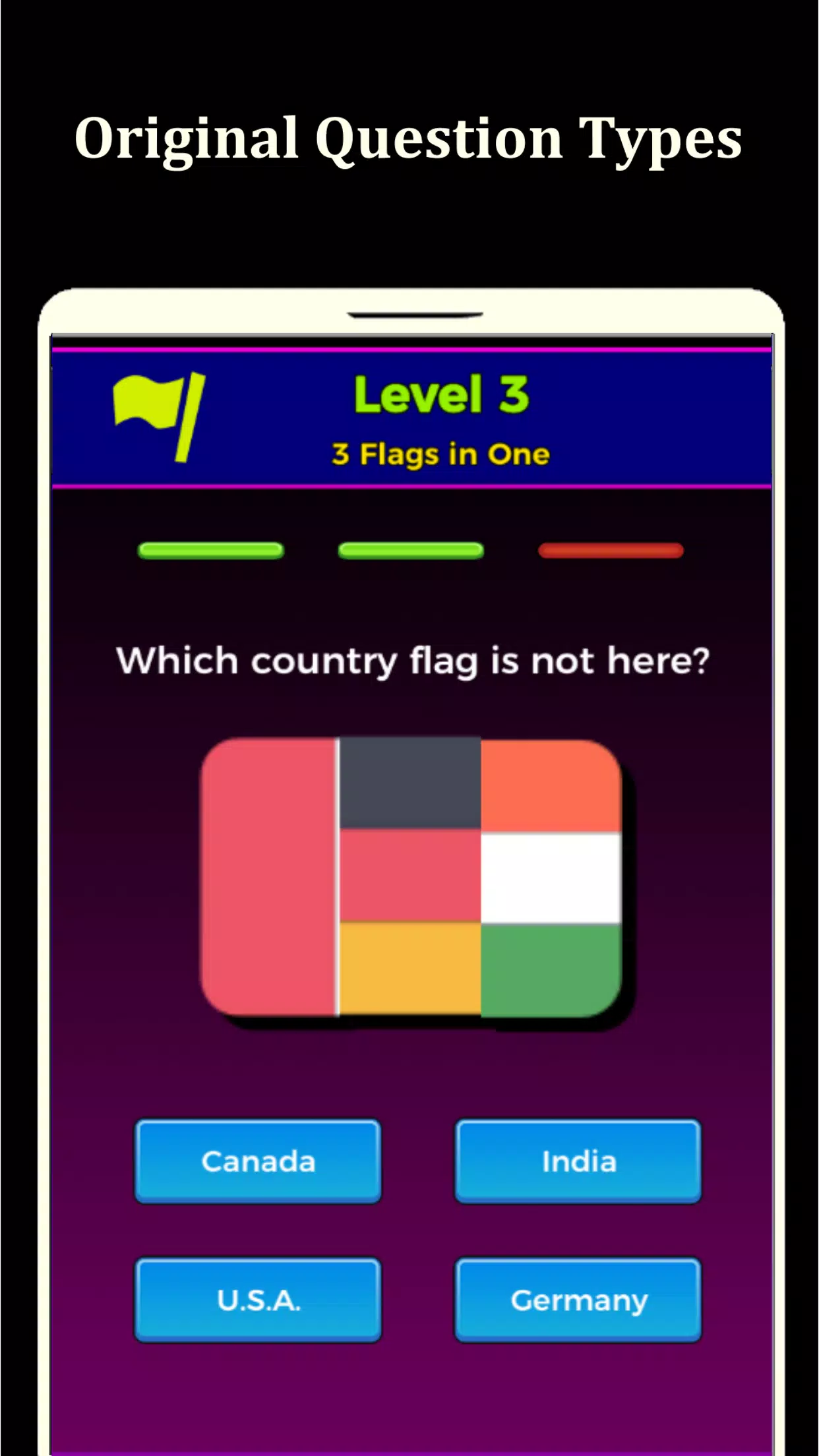 World Flags Quiz Game 螢幕截圖 0