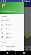 Voice Notebook speech to text Mod Ảnh chụp màn hình 1