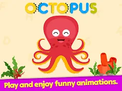 Funny alphabet ABC for kids 螢幕截圖 2