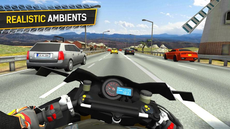 Moto Racing 3D Capture d'écran 1