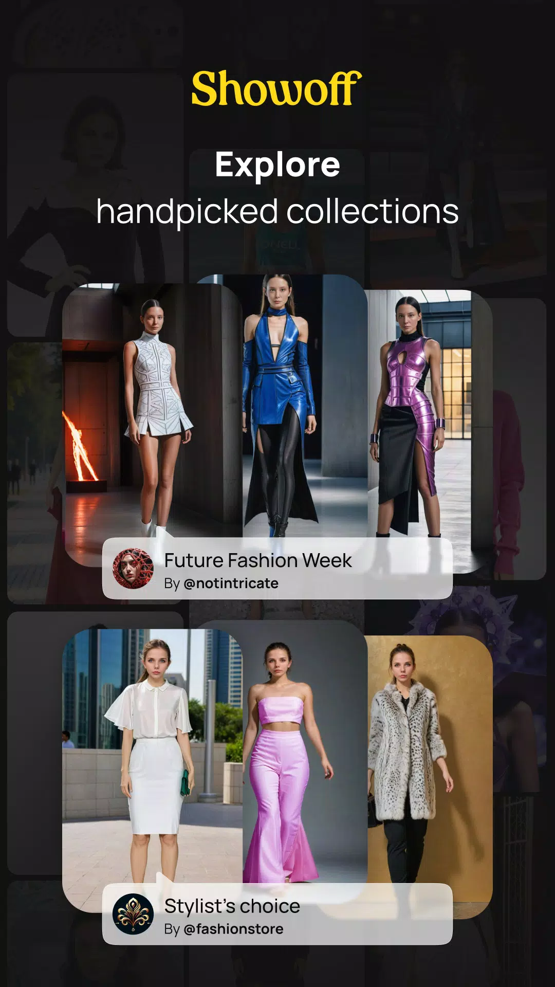 Showoff: create an ideal look Captura de pantalla 1