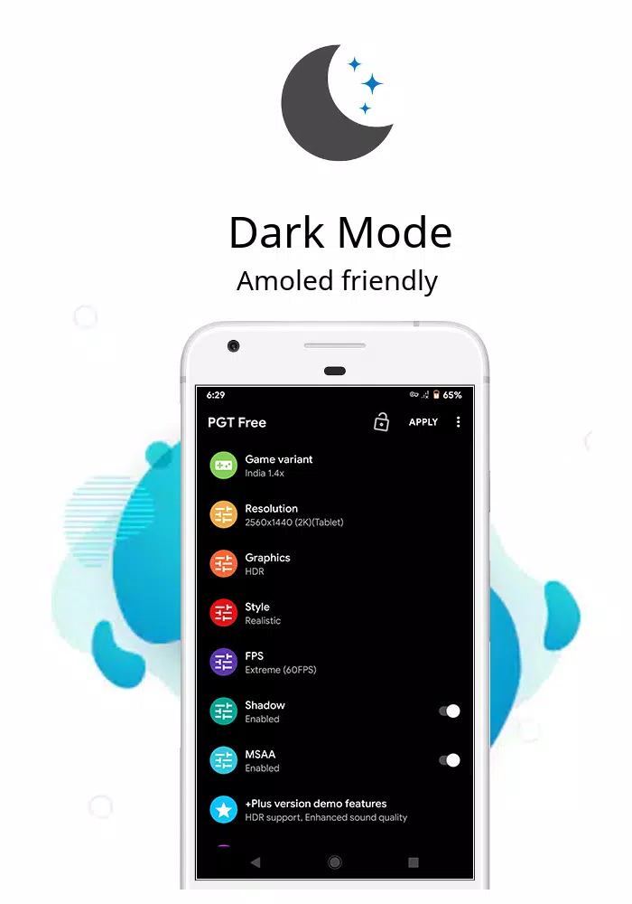 Schermata PGT: GFX, Launcher & Optimizer 3