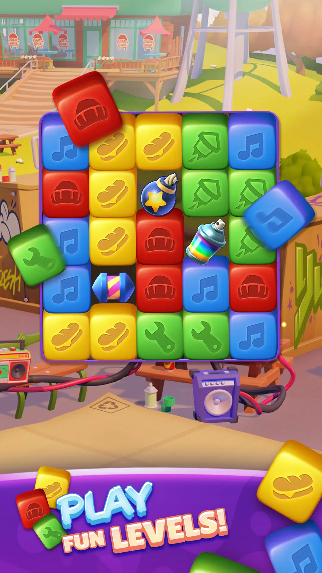Subway Surfers Blast 螢幕截圖 1