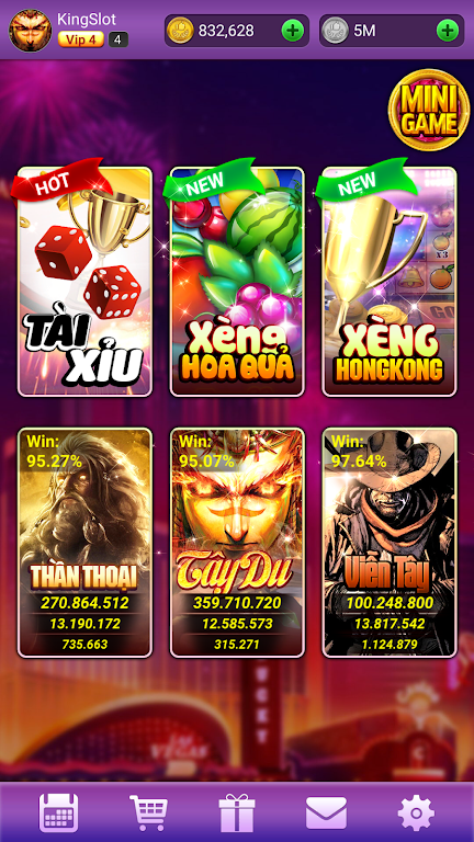 KingSlot - Cổng Game Giải Trí 螢幕截圖 0