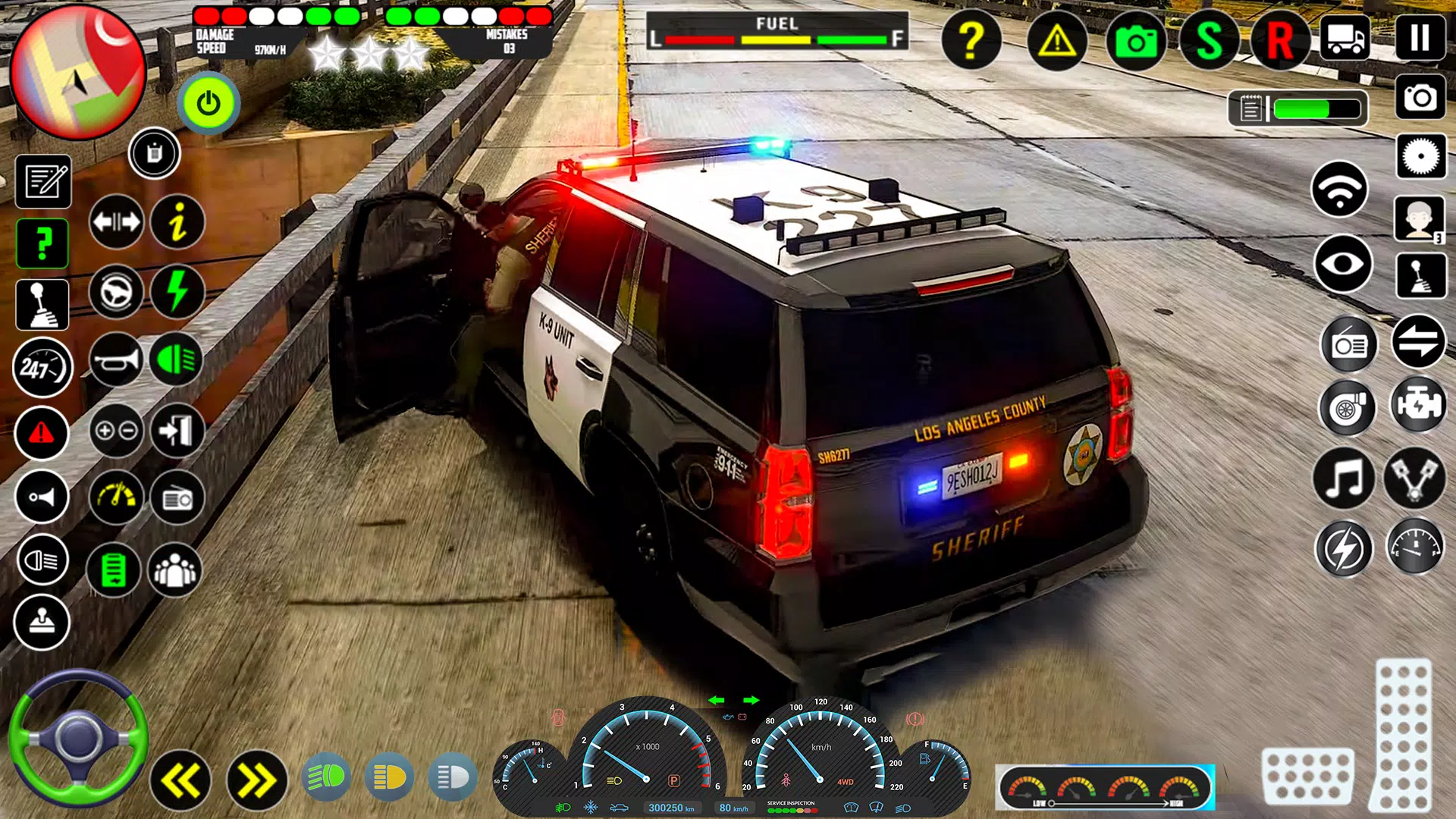 Real Police Chase Simulator 3d Ekran Görüntüsü 2