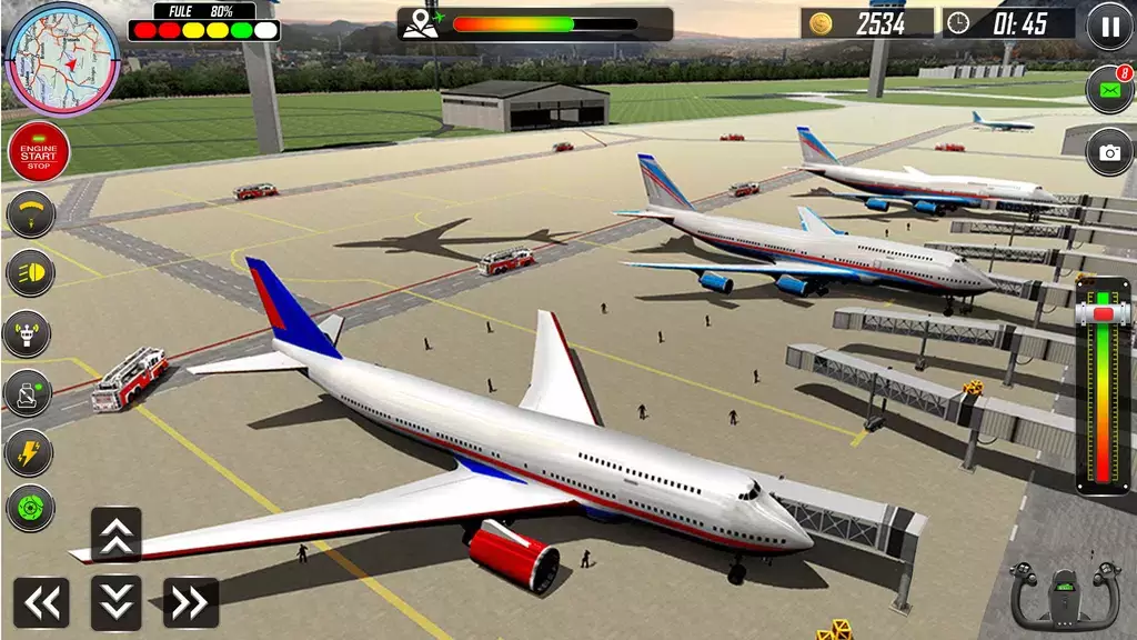 Real Plane Landing Simulator ภาพหน้าจอ 1