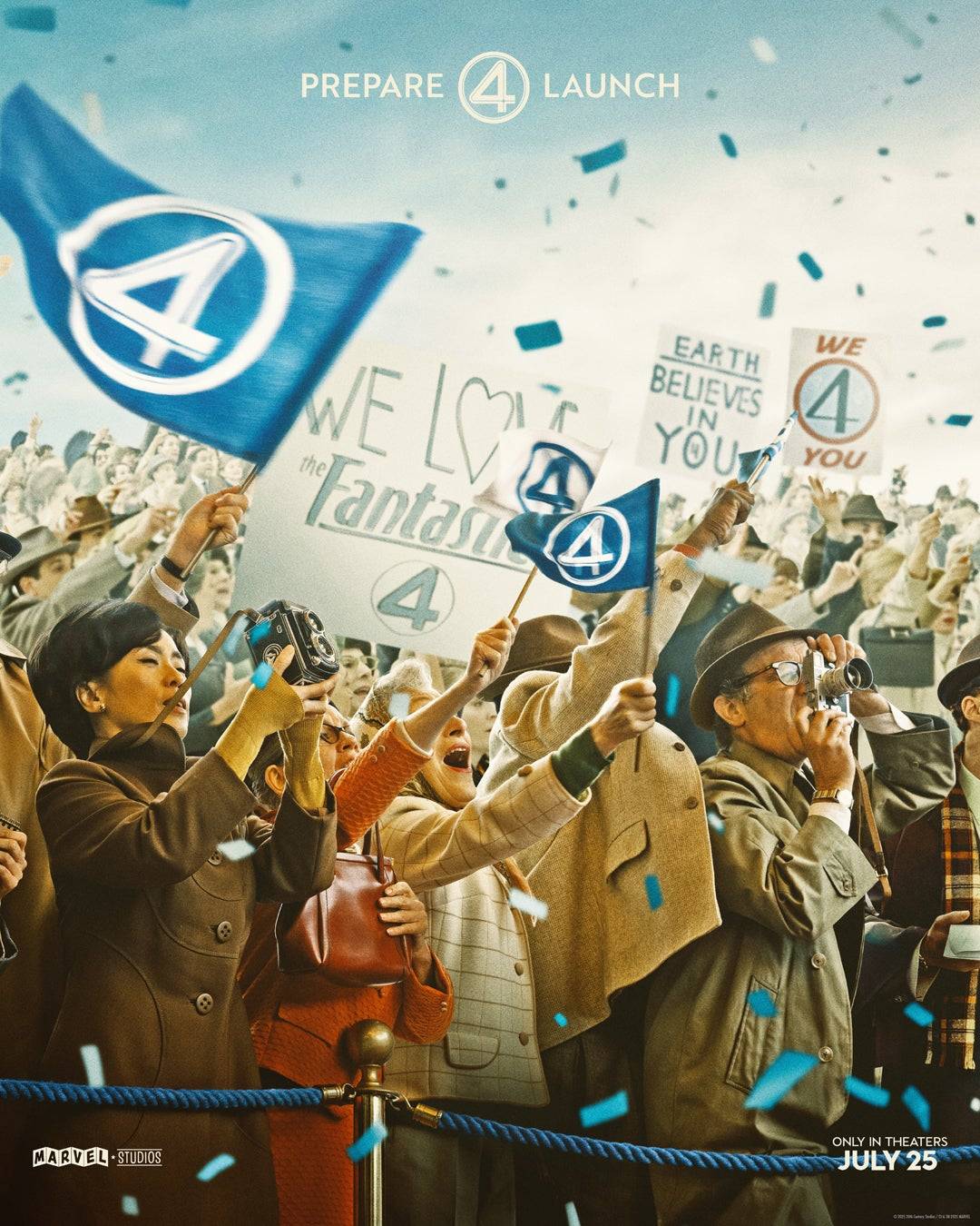 Vier-Finger-Mann in Fantastic Four Poster