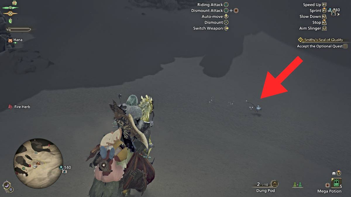 Jagen des Sandstars in Monster Hunter Wilds