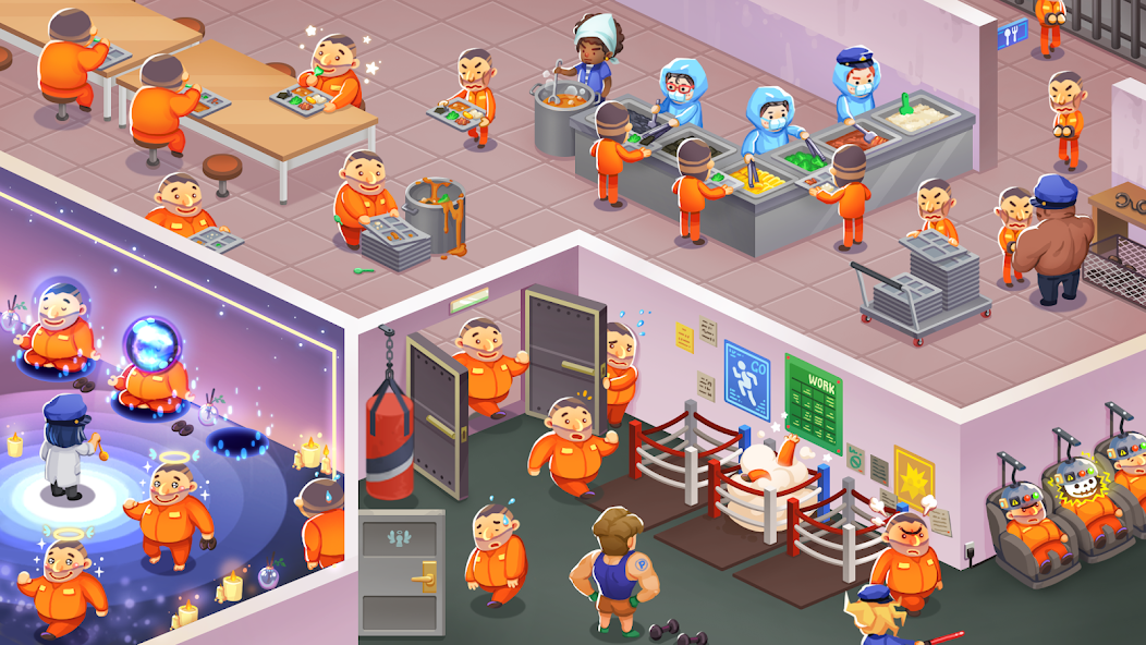 Idle Prison Tycoon Mod スクリーンショット 2