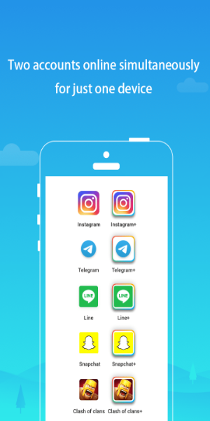 Parallel Space Pro - app clone Скриншот 0