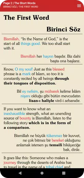 Schermata Risale-i Nur (Comparative) 2