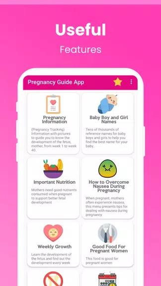 Pregnancy Guide - A Mom 螢幕截圖 2