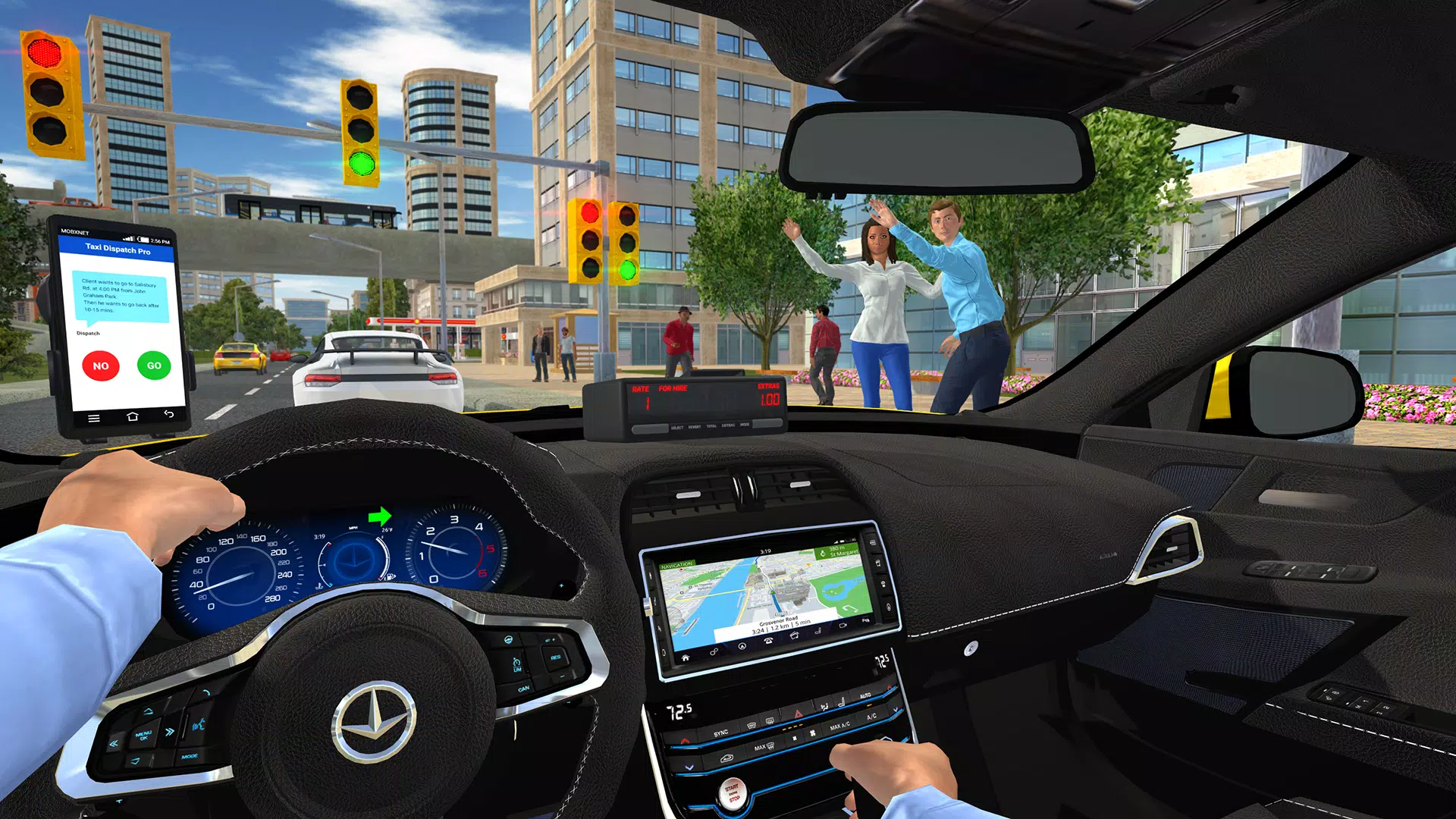 Taxi Game 2 스크린샷 1