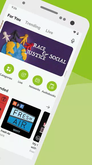 Pod Bean des Podcast-Players Screenshot 1