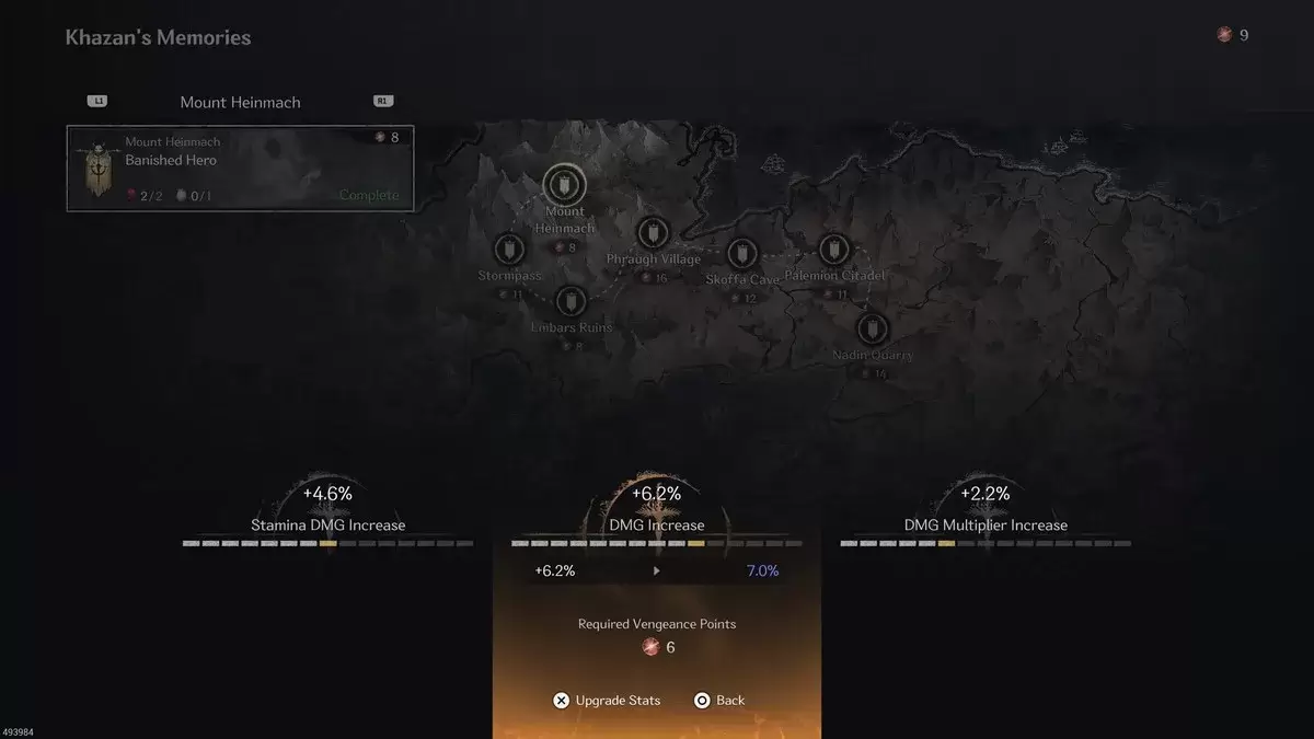 So verwenden Sie Vengeance -Punkte im ersten Berserker Khazan