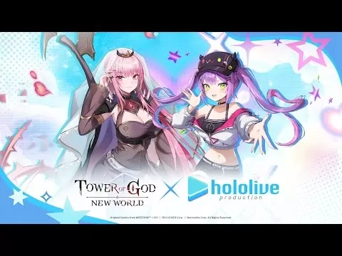 Tower of God New World - Mori Calliope et Tokoyami Towa Collaboration