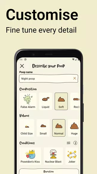 Poopie - Poop Map & Calendar 螢幕截圖 1
