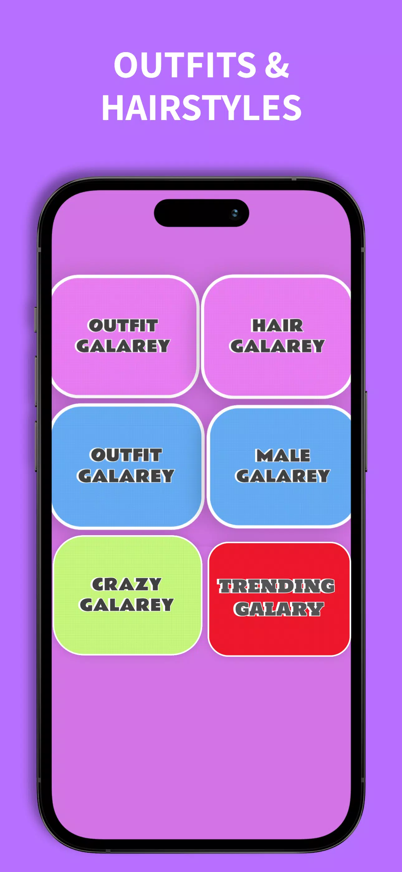 Gacha Outfits and Hairstyles Ảnh chụp màn hình 0