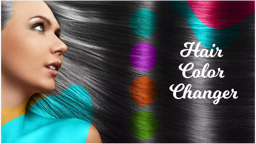 Hair Color Changer Editor 螢幕截圖 0