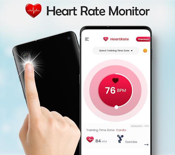 Heart Rate Monitor BPM Tracker ဖန်သားပြင်ဓာတ်ပုံ 0