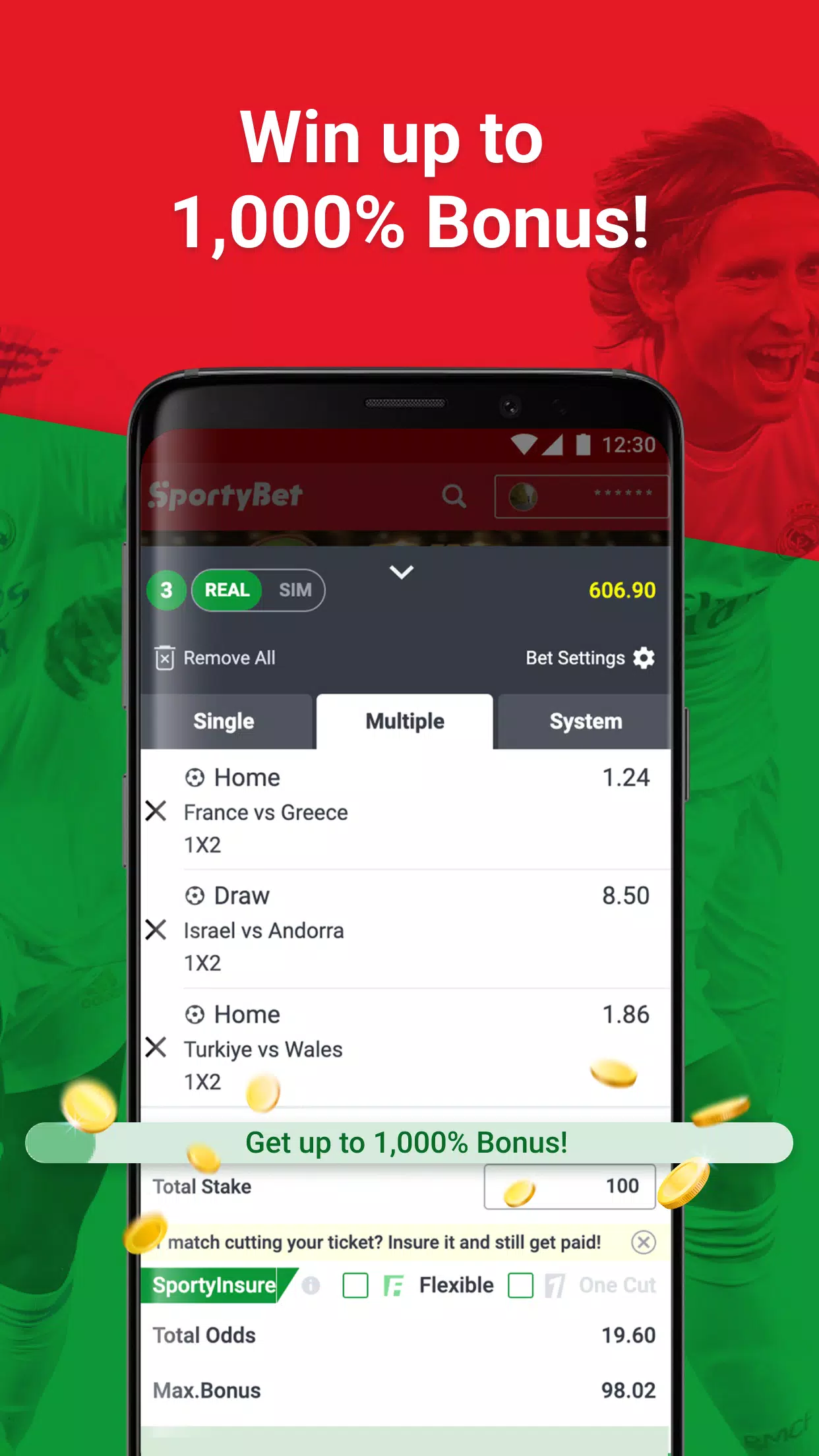 SportyBet Скриншот 3