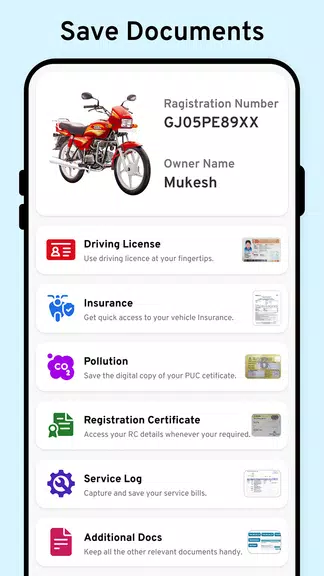 RTO Vehicle Information 螢幕截圖 0