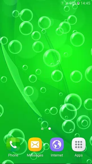 Bubble Live Wallpaper 螢幕截圖 1