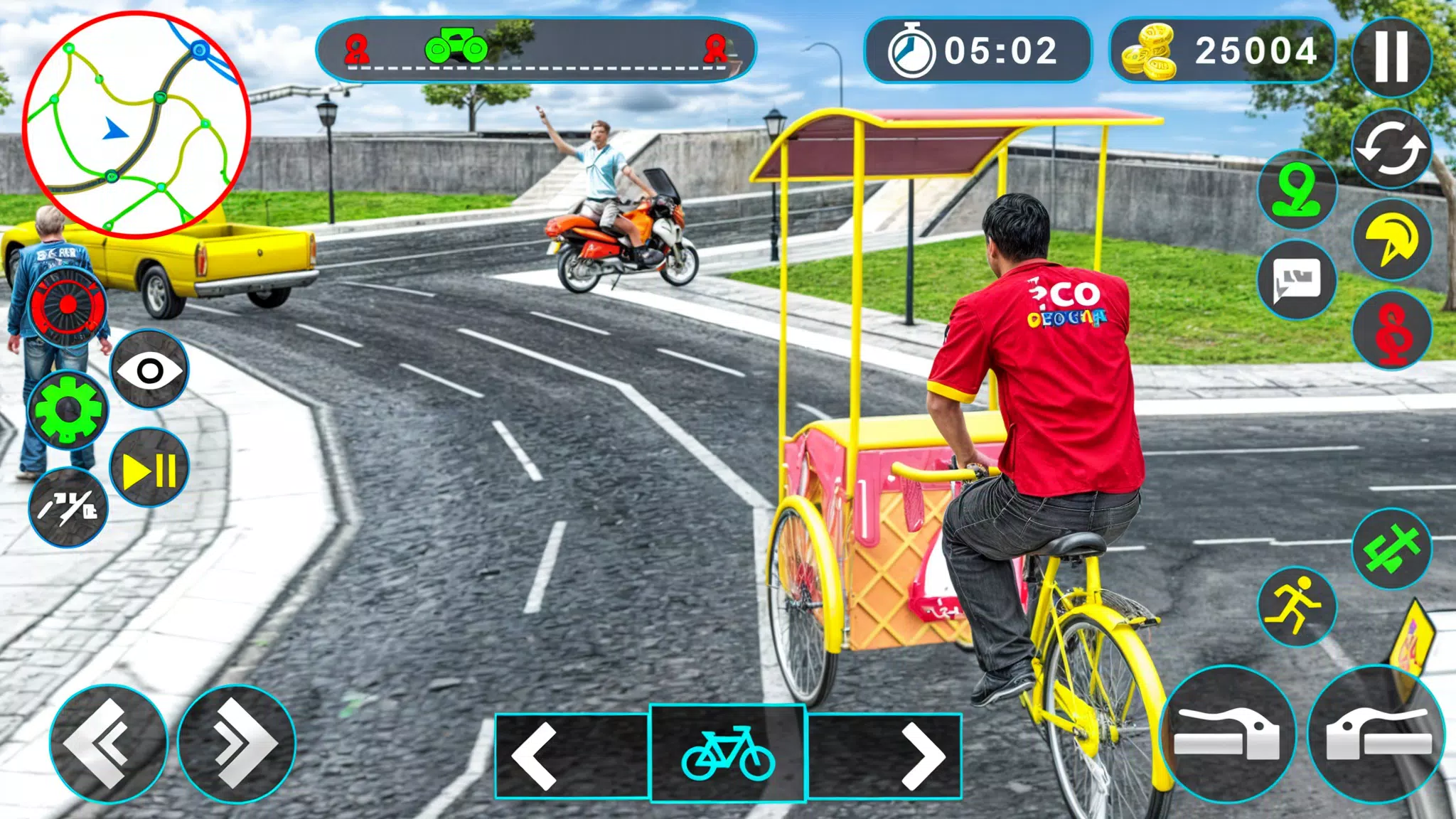 City Ice Cream Man Simulator Captura de pantalla 2