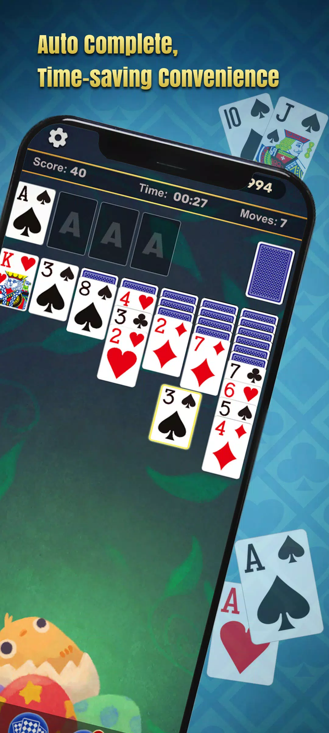 Solitaire Go: Klondike Ekran Görüntüsü 3