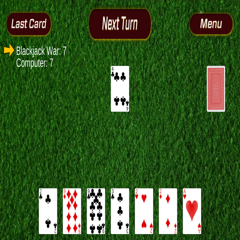 Blackjack War 螢幕截圖 3