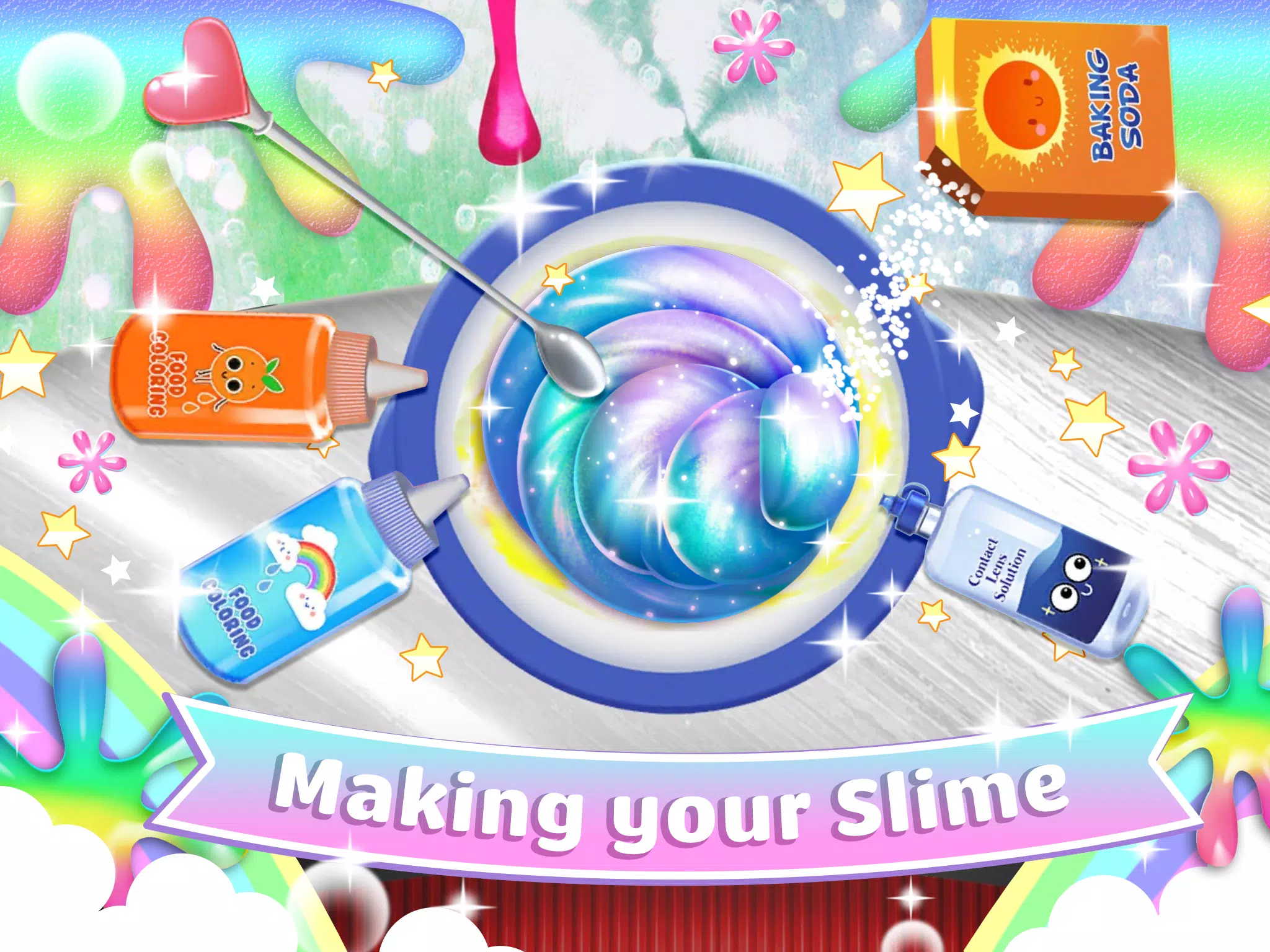 Real Slime Simulator Maker Captura de tela 0