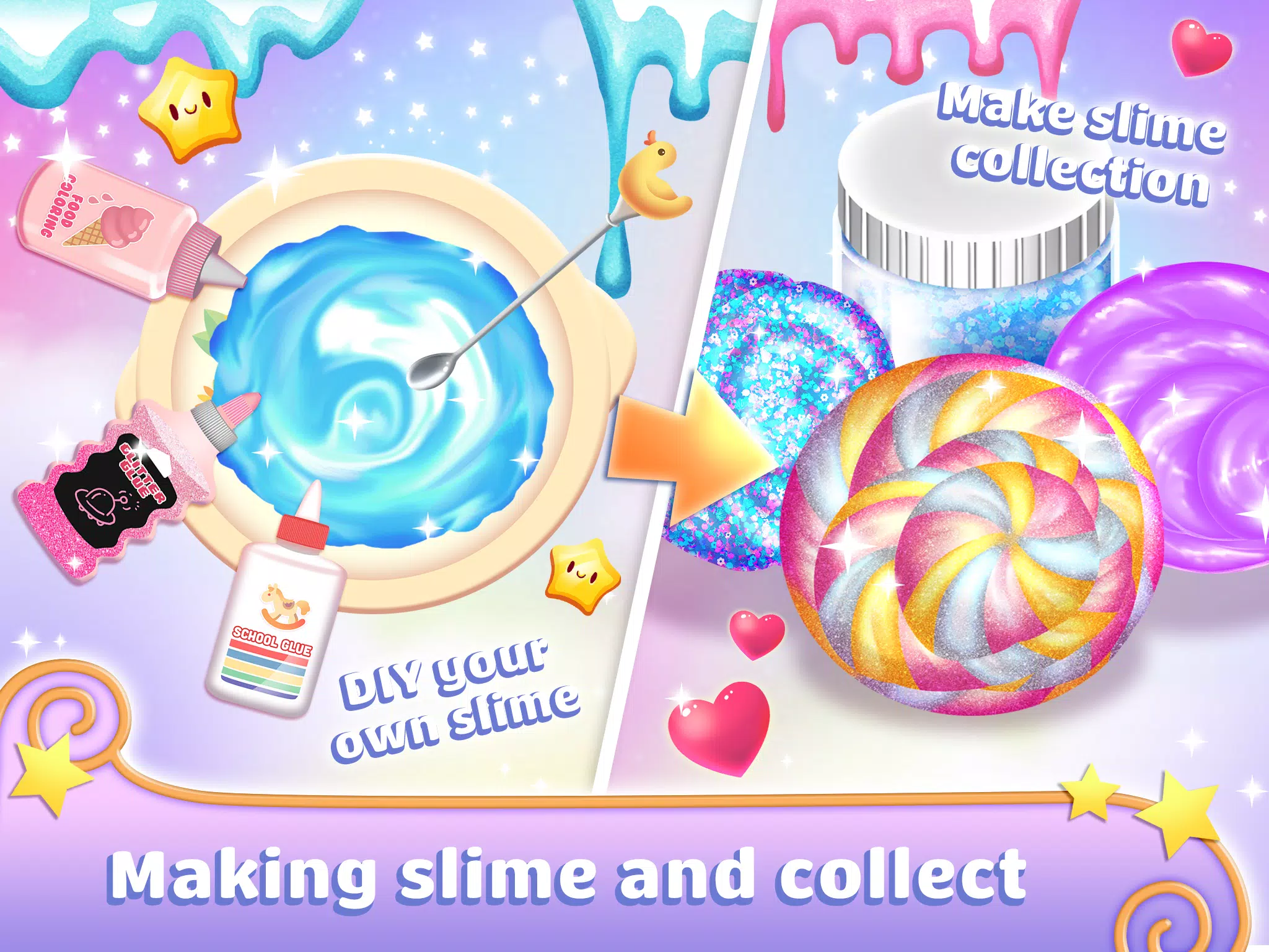 Real Slime Simulator Maker Captura de tela 2