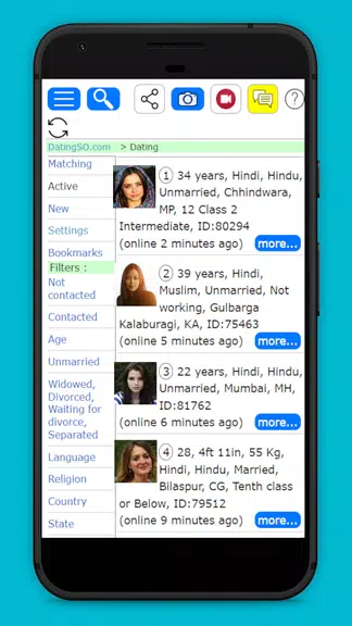 Dating. Chat, Messages スクリーンショット 3