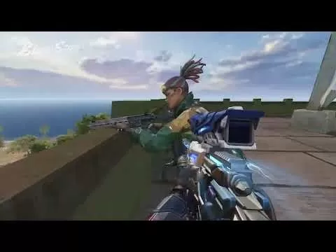 Blood Strike Spinning Cat cosmetic rotating in-game