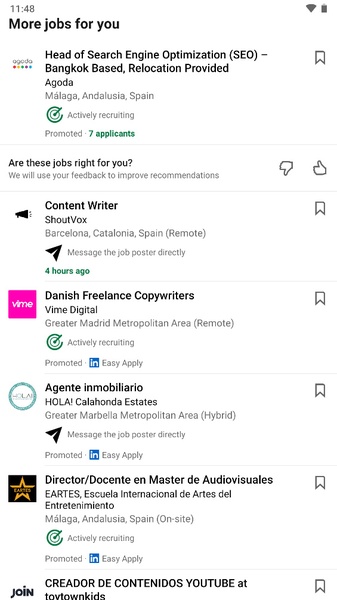 LinkedIn Zrzut ekranu 3