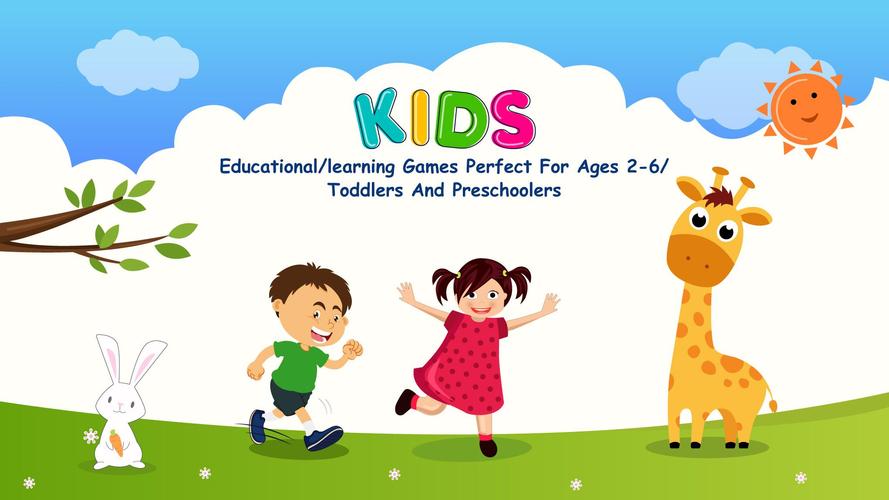 Kids Preschool Learning Games Captura de pantalla 0