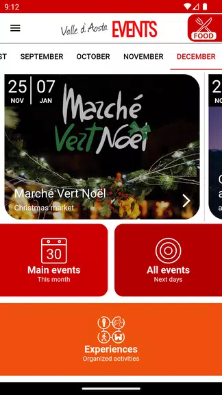 Valle d'Aosta Events 螢幕截圖 0