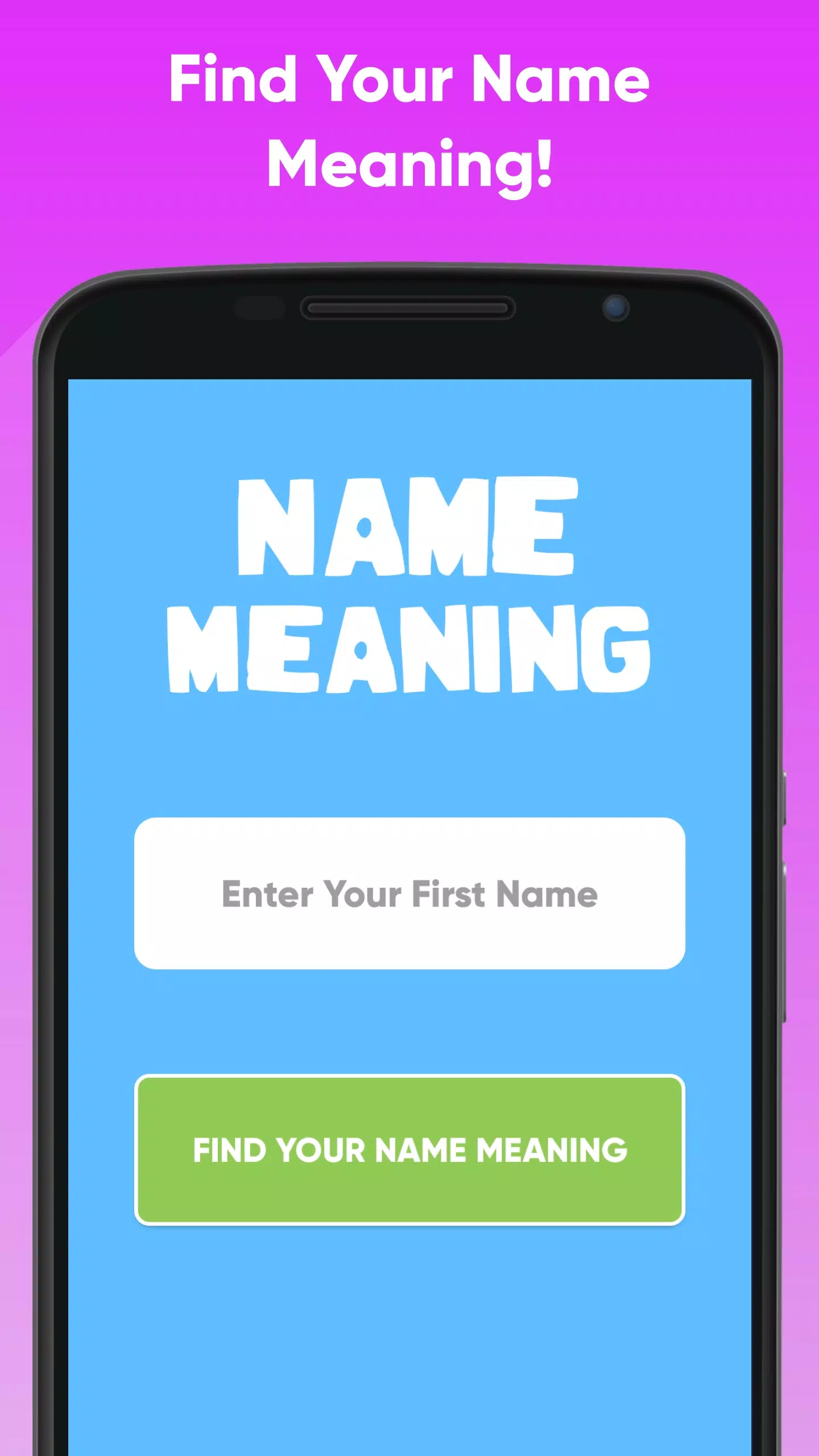 My Name Meaning Zrzut ekranu 0