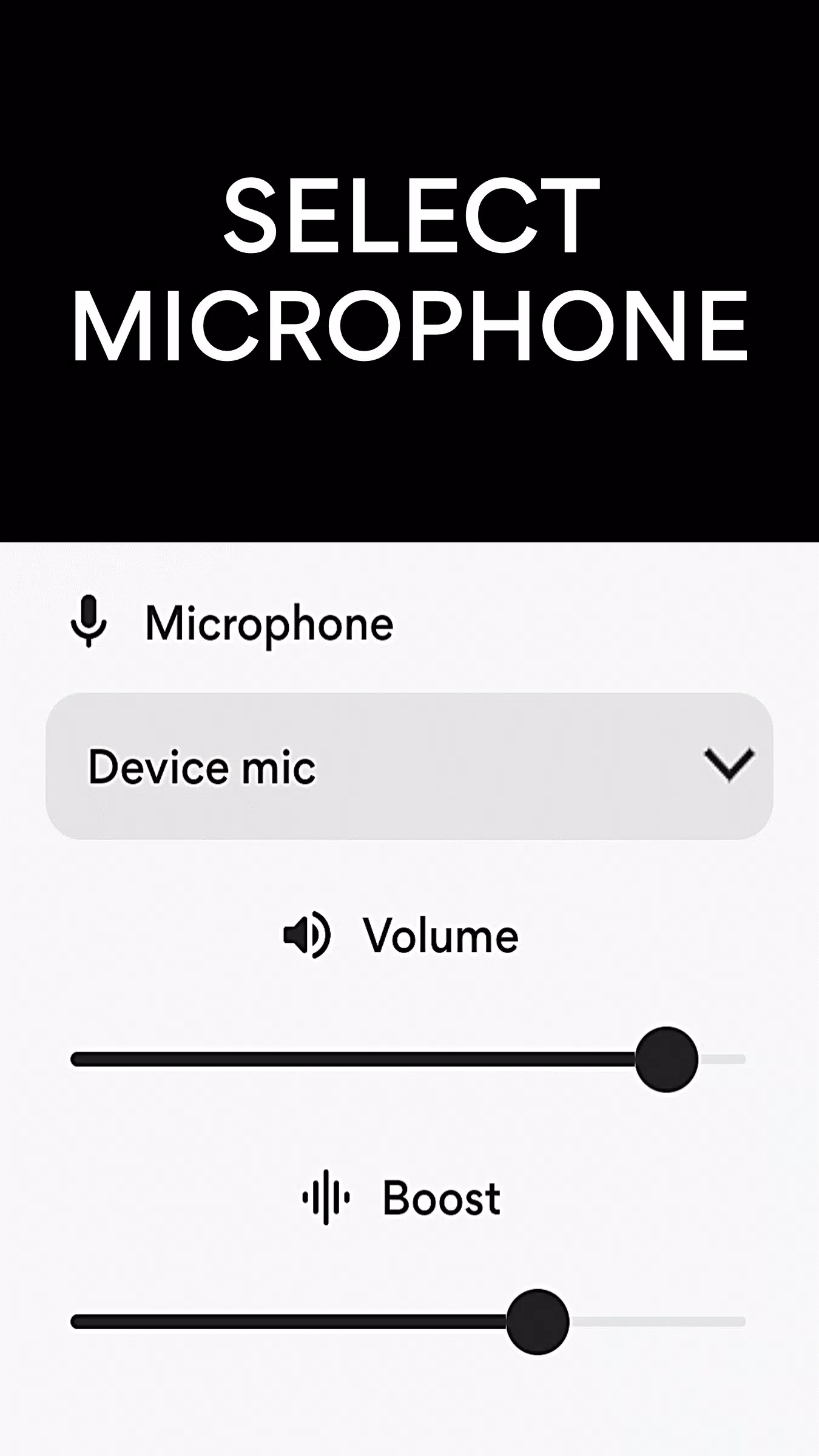 Microphone Amplifier 螢幕截圖 2