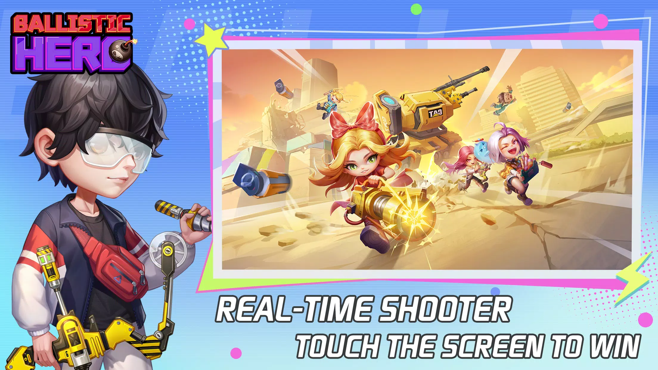 Ballistic Hero Capture d'écran 2