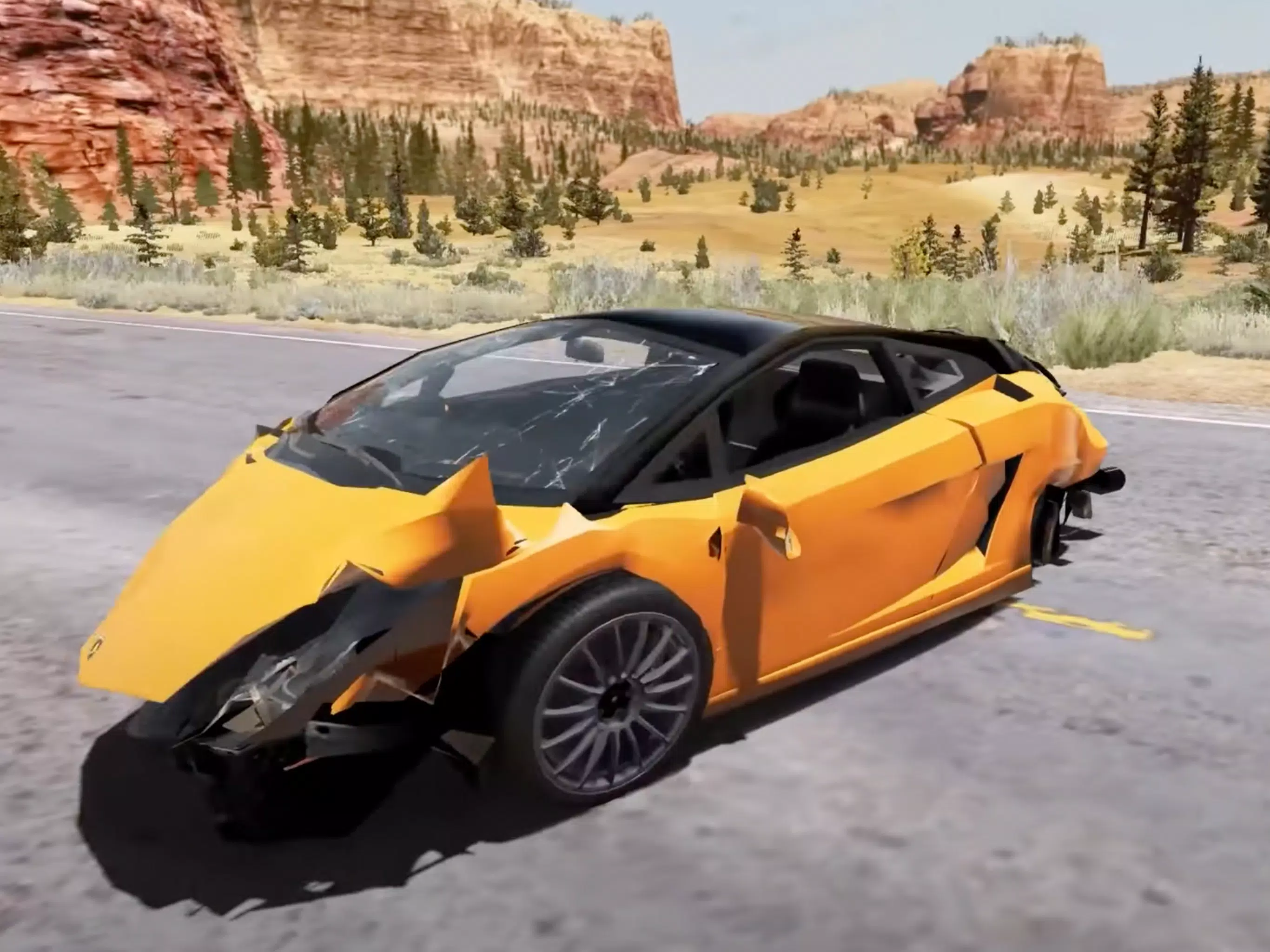 Realistic Crash 3D ภาพหน้าจอ 3