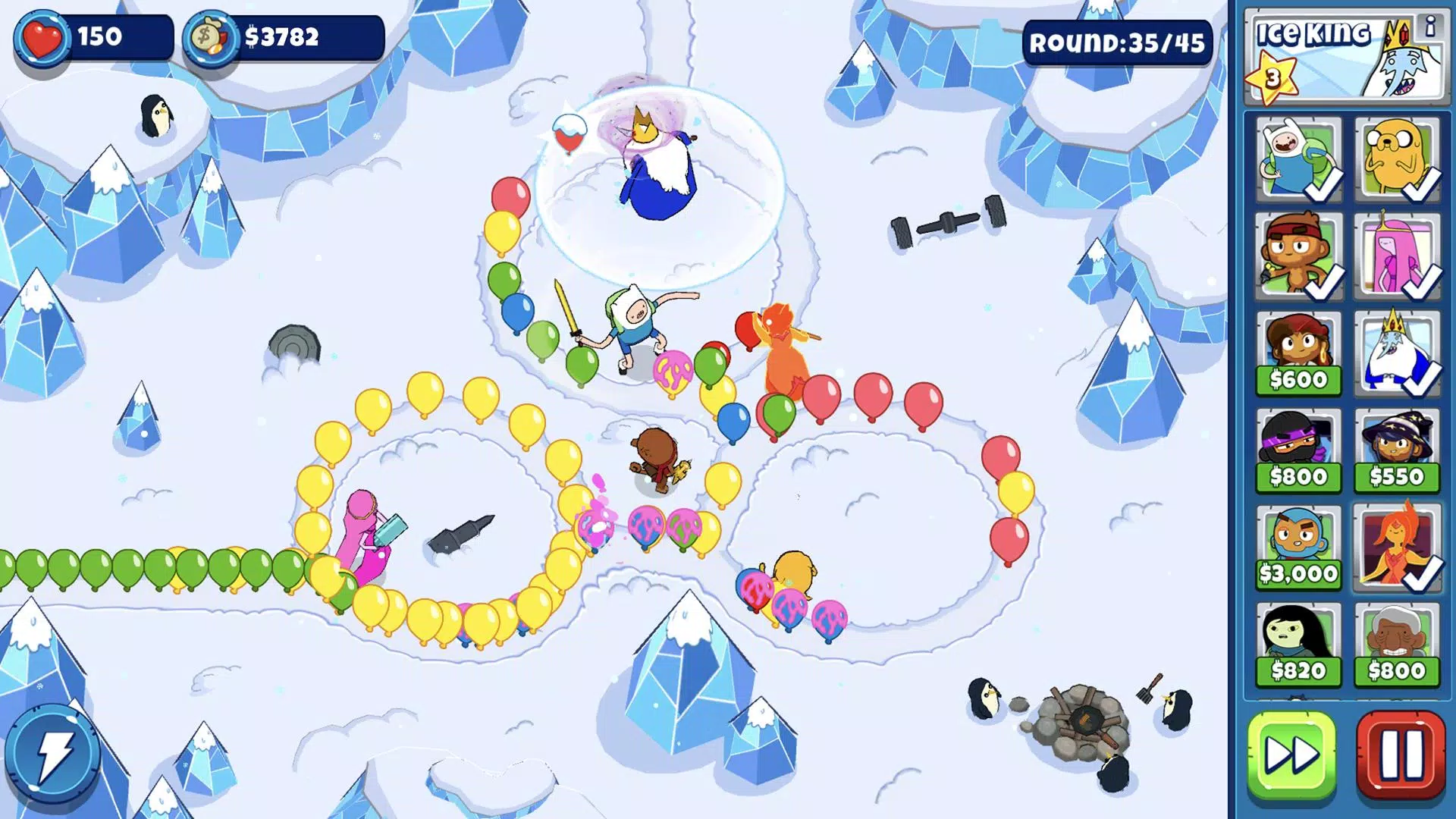 Bloons Adventure Time TD Ekran Görüntüsü 0