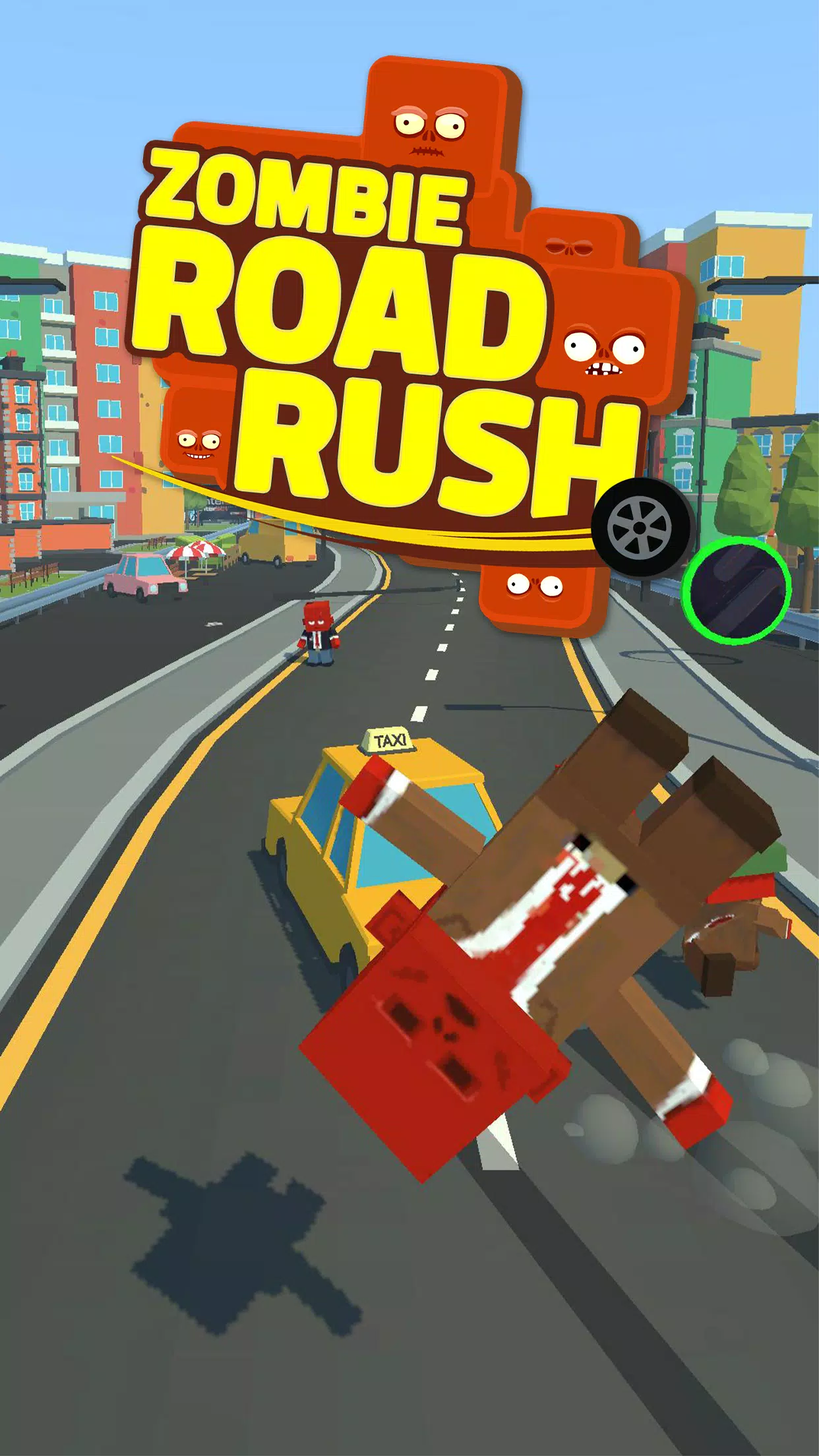 Zombie Road Rush ภาพหน้าจอ 0