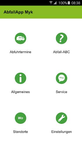 AbfallApp Myk Zrzut ekranu 0
