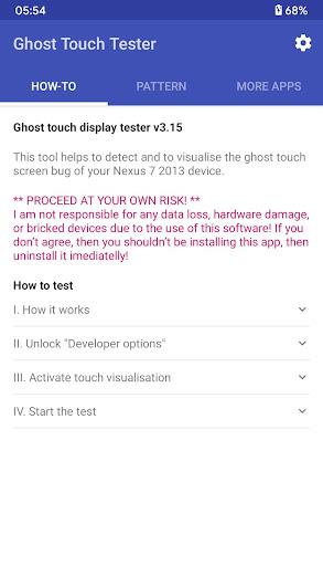Ghost Touch Tester Tangkapan skrin 0